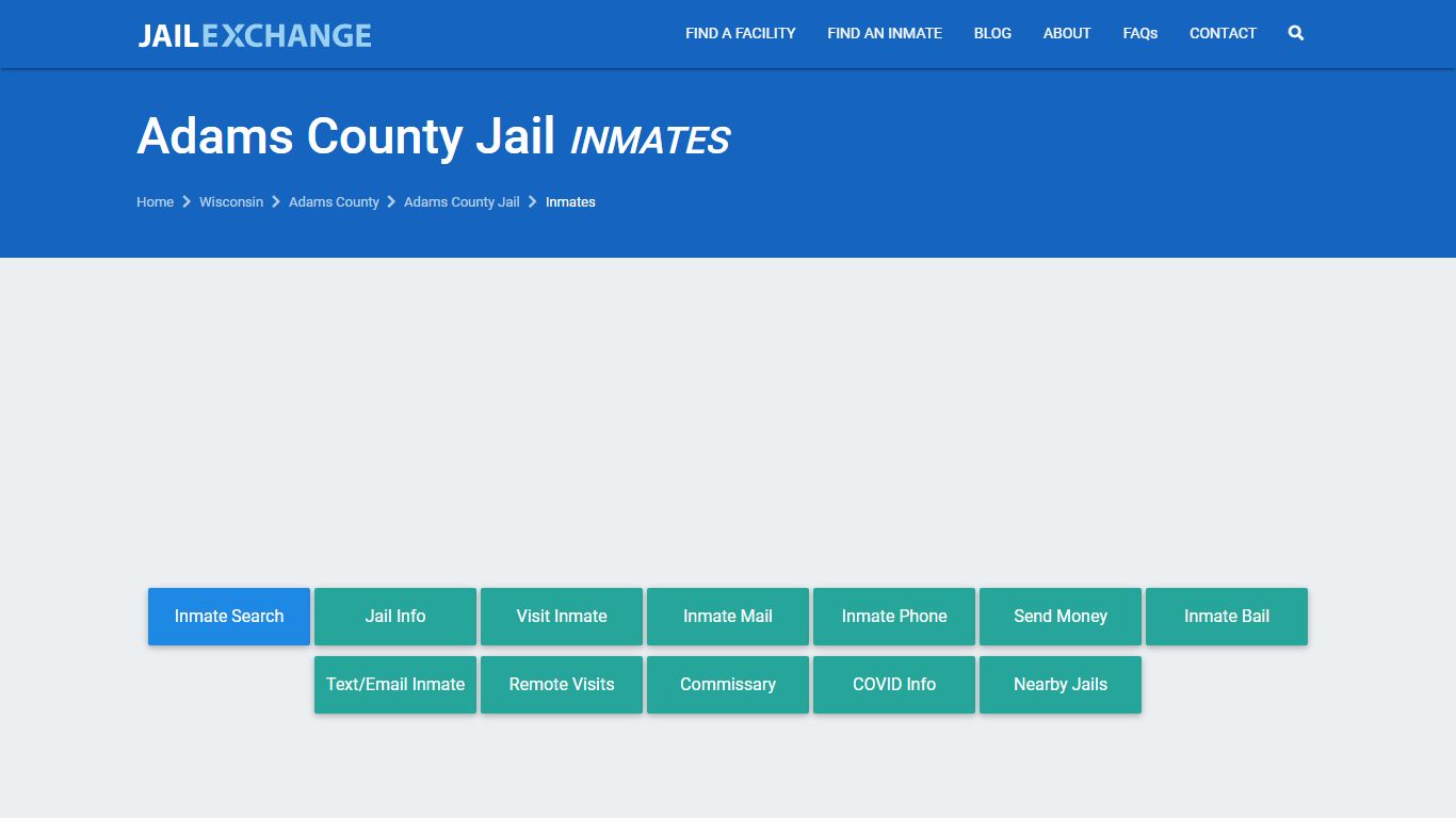 Adams County Inmate Search | Arrests & Mugshots | WI - JAIL EXCHANGE