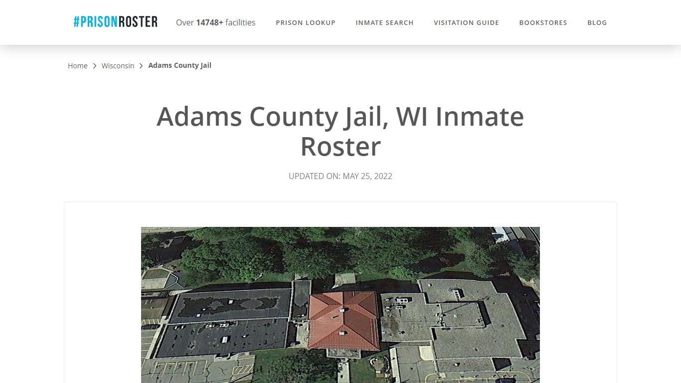 Adams County Jail, WI Inmate Roster - Prisonroster